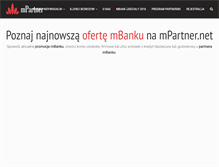 Tablet Screenshot of mpartner.net